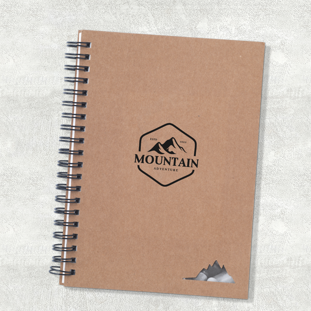 Carnet en papier de pierre spirale – Image 6