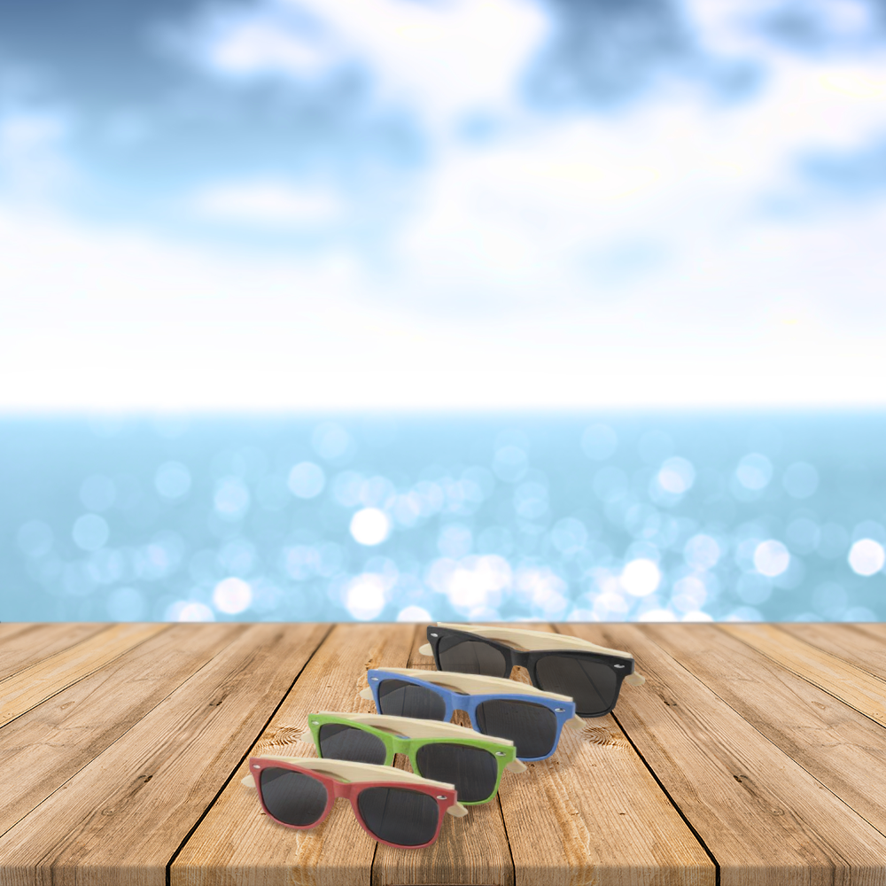 Lunettes de soleil en bambou – Image 3