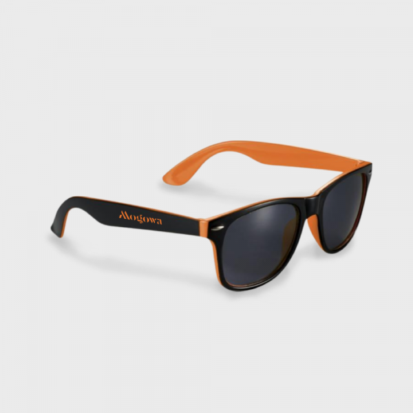 Lunettes de soleil à deux couleurs