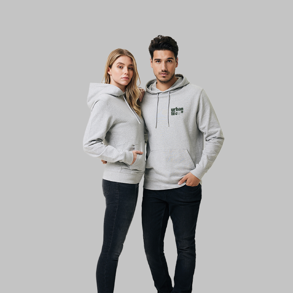 Sweat à capuche en coton non teint recyclé Iqoniq – Image 8