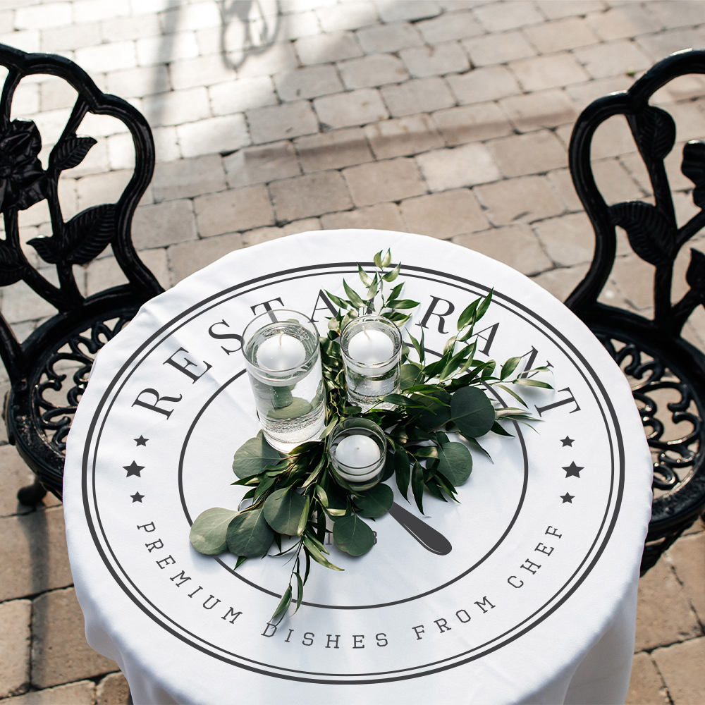 Nappe de table ronde – Image 3