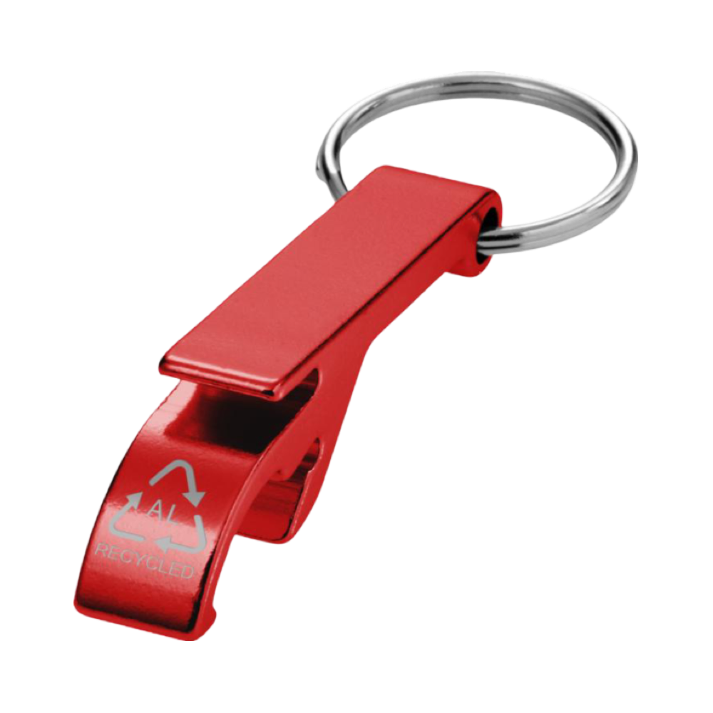 Porte-clés décapsuleur en aluminium recyclé – Image 7