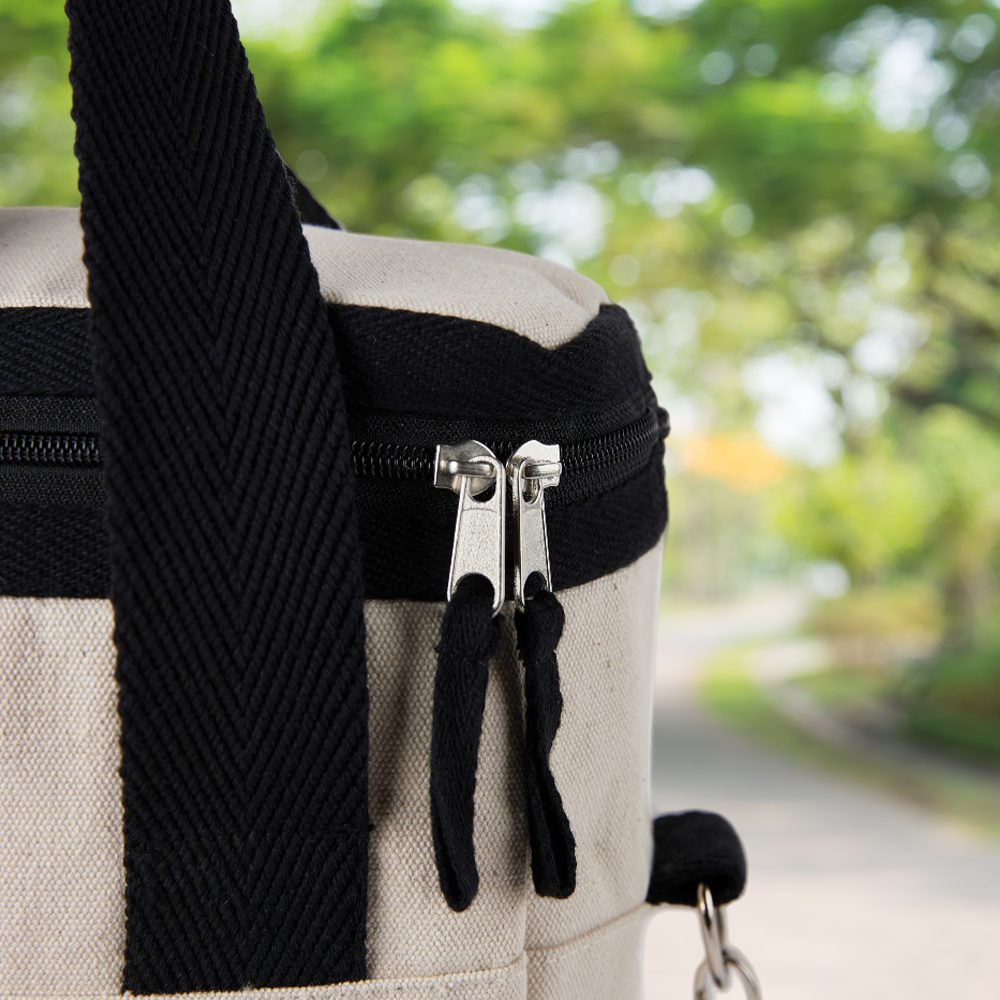 Sac isotherme en toile recyclée Vinga – Image 3