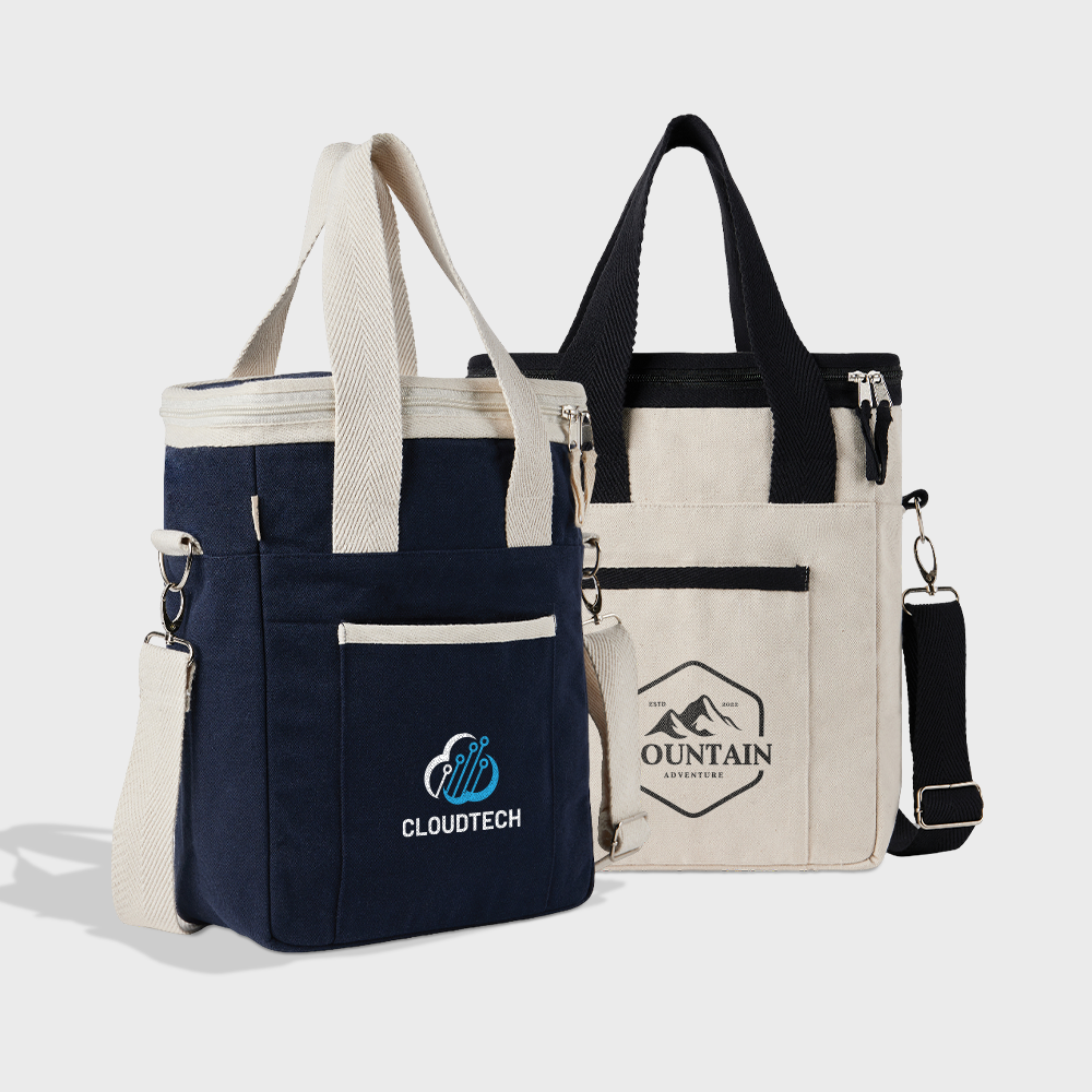 Sac isotherme en toile recyclée Vinga – Image 4