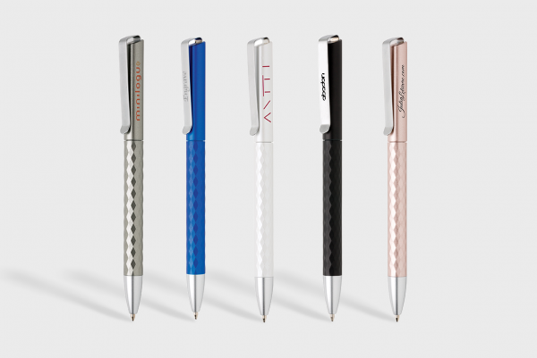 Stylo à motif diamants