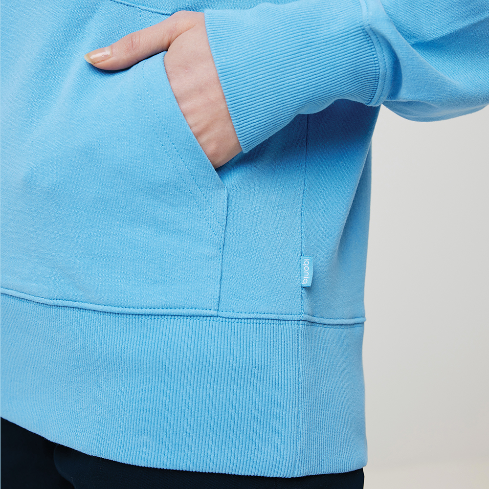 Sweat à capuche Iqoniq en coton recyclé – Image 8