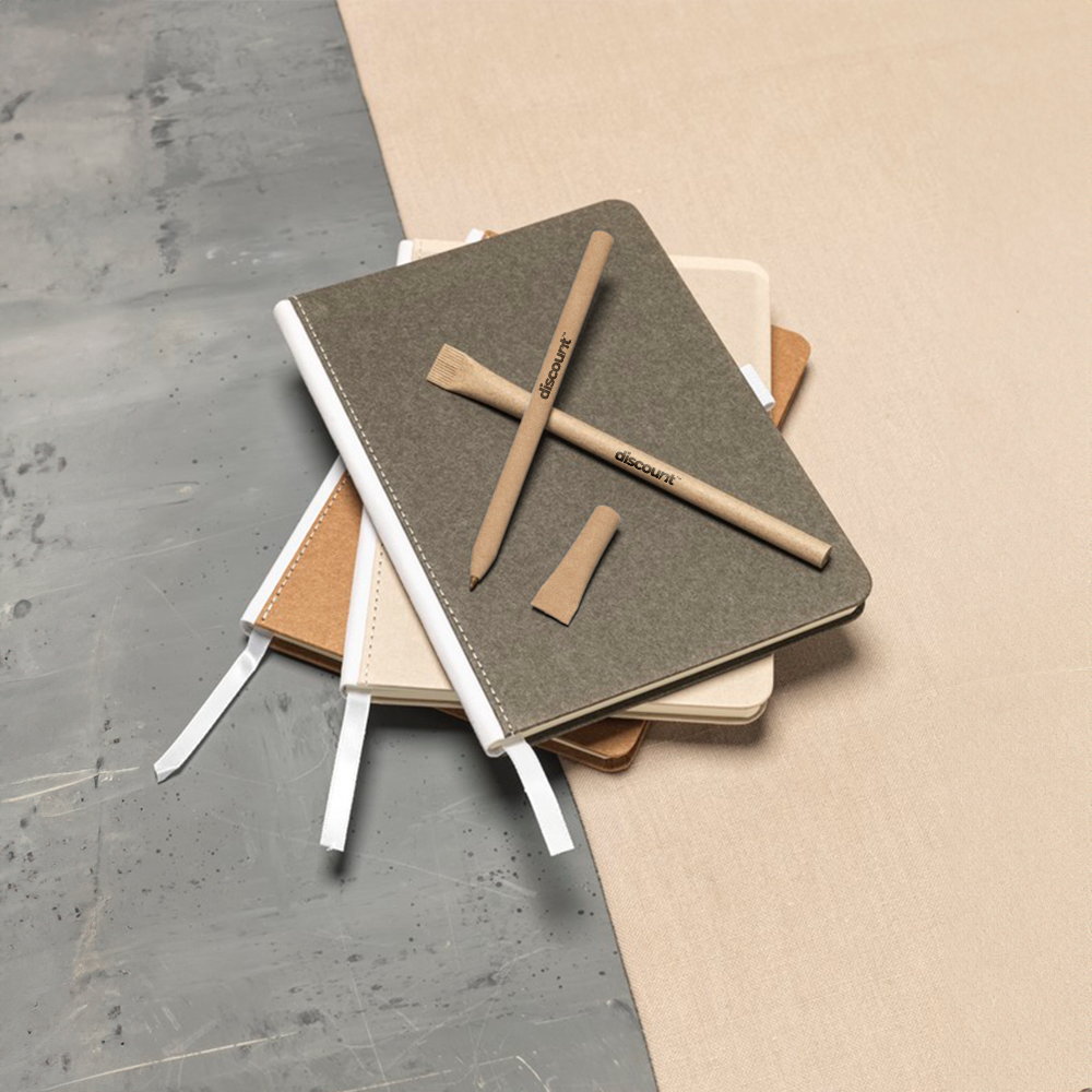 Stylo-bille en papier recyclé Asilah – Image 3