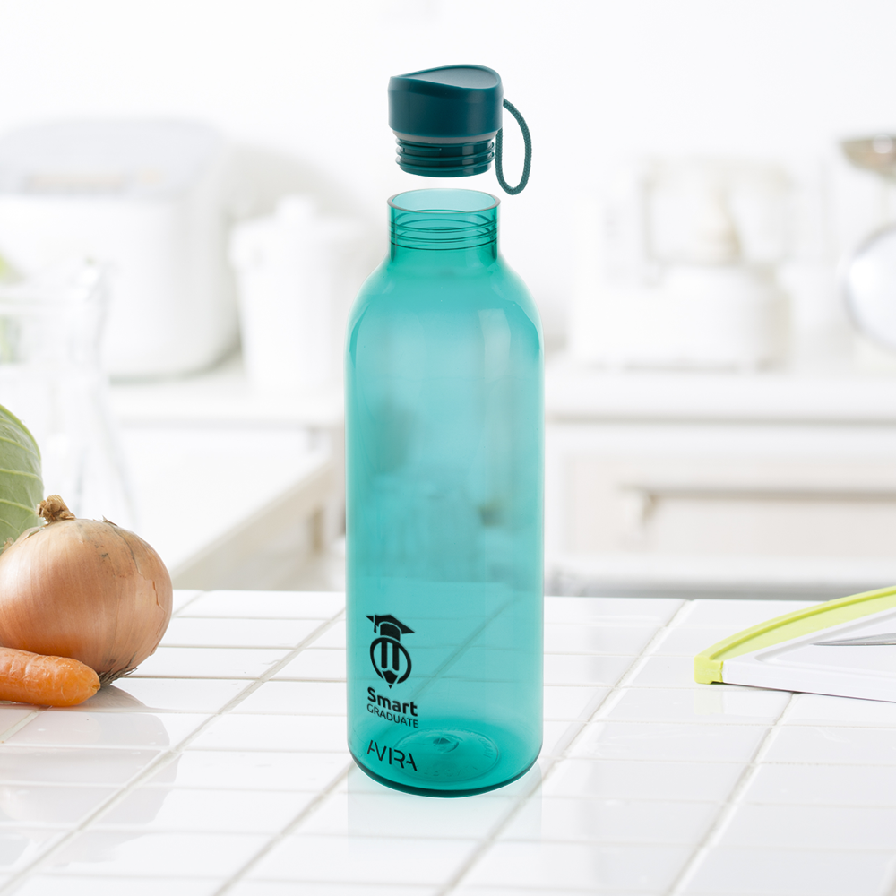 Bouteille d'eau en plastique recyclé | 1 litre – Image 3