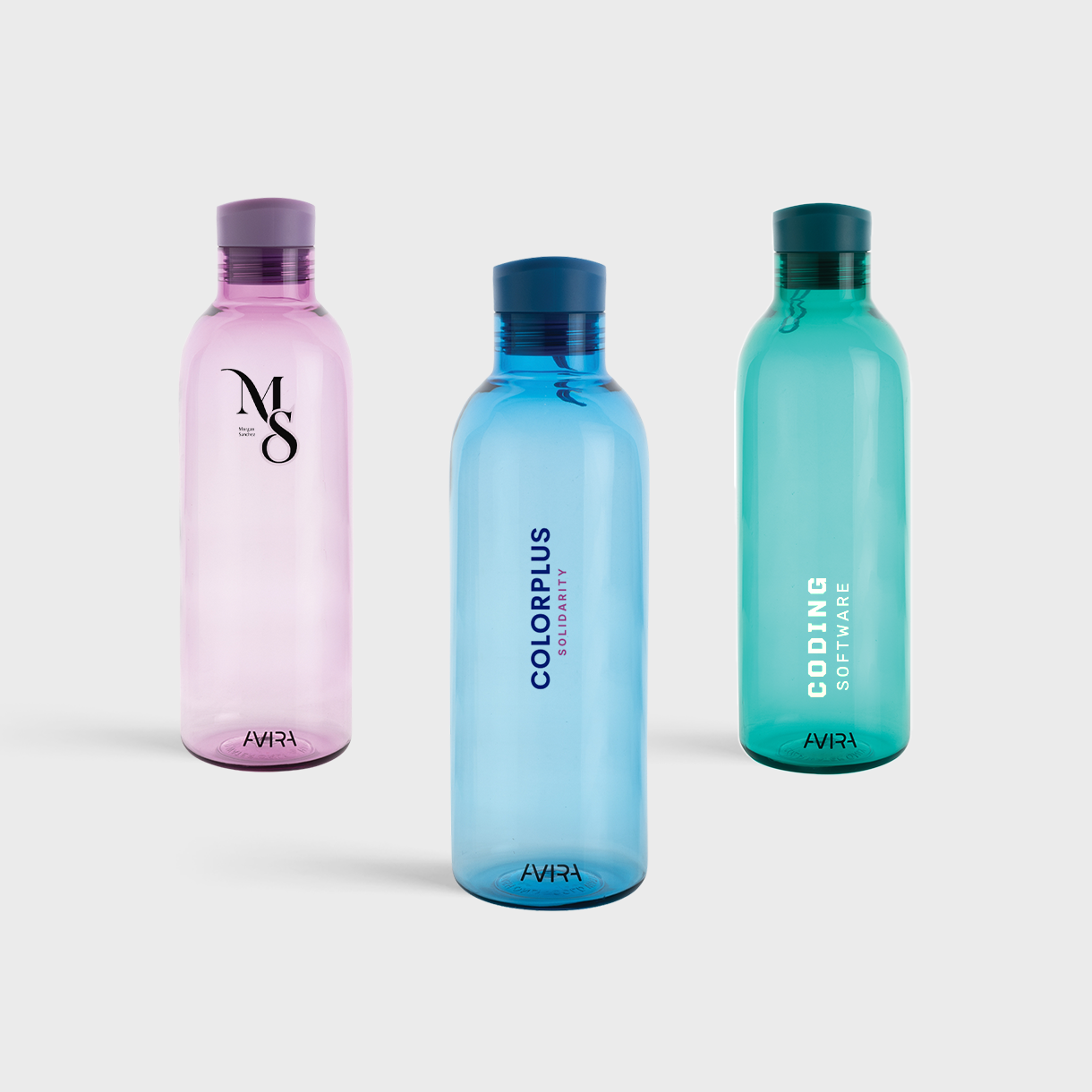 Bouteille d'eau en plastique recyclé | 1 litre – Image 2