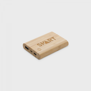 Powerbank en bambou GRS 5.000 mAh