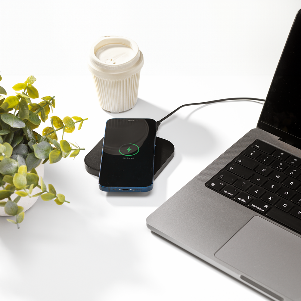 Chargeur sans fil bambou 15W – Image 5