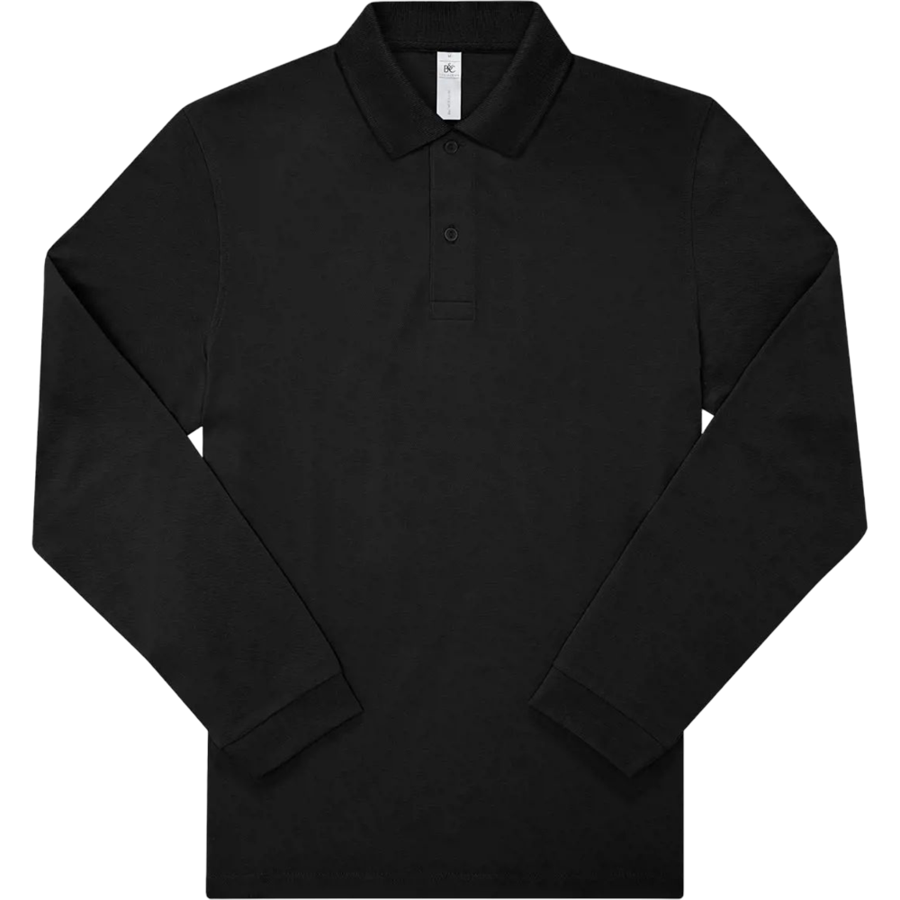 Polo à manches longues B&C – Image 4