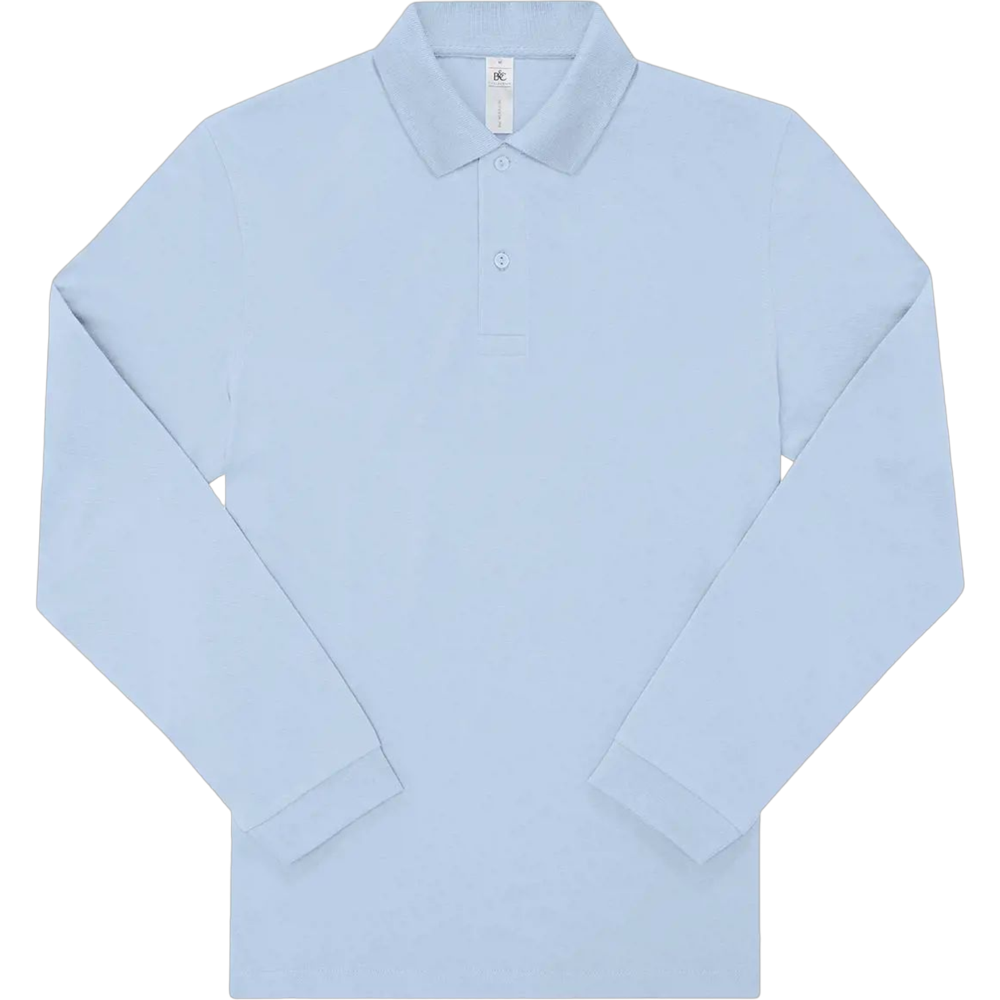 Polo à manches longues B&C – Image 5