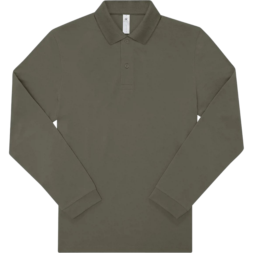 Polo à manches longues B&C – Image 13