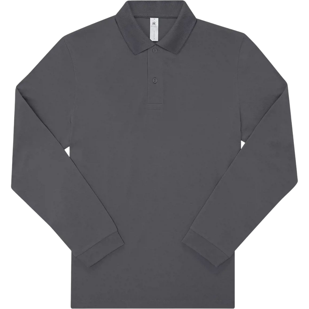 Polo à manches longues B&C – Image 14