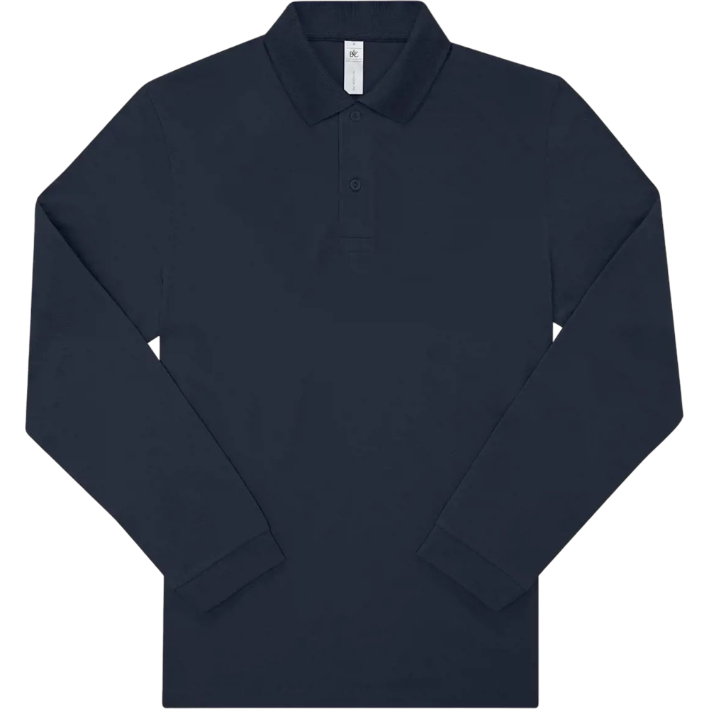 Polo à manches longues B&C – Image 9