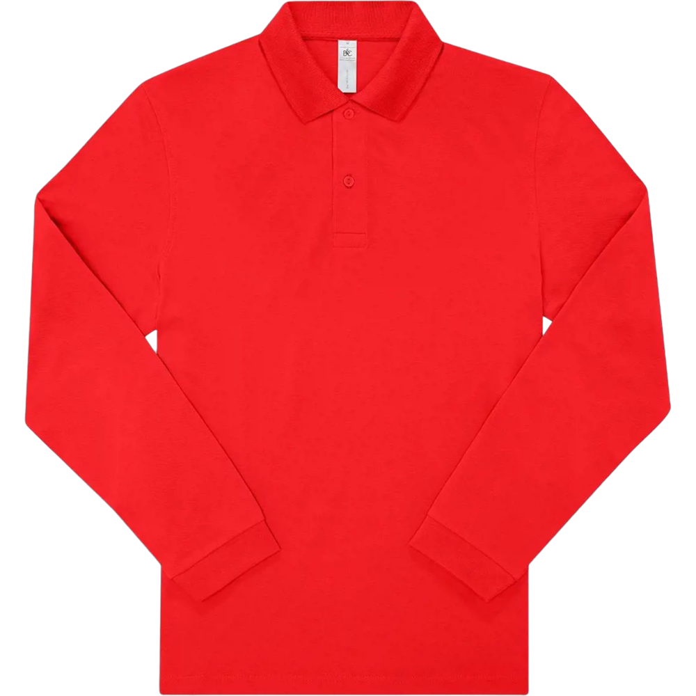 Polo à manches longues B&C – Image 11