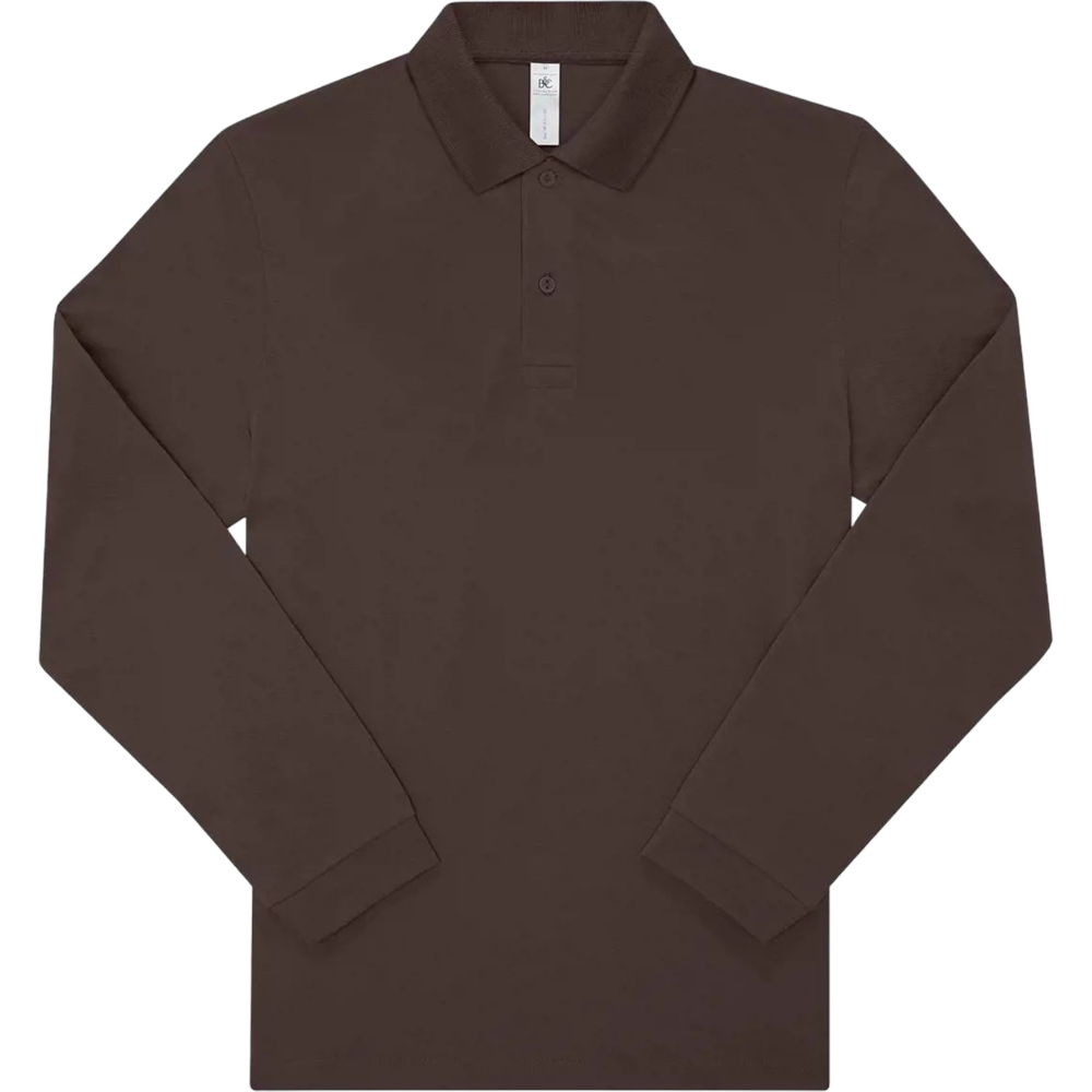 Polo à manches longues B&C – Image 15