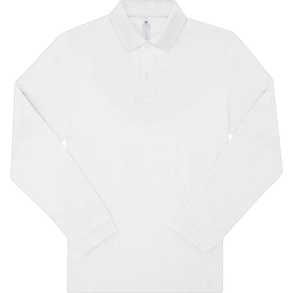 Polo à manches longues B&C – Image 12