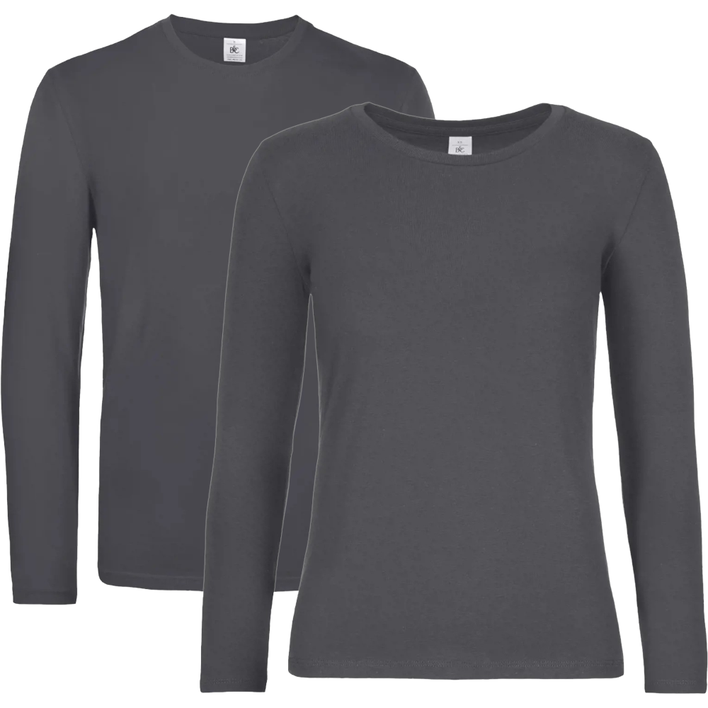 B&C 190 T-shirt Manches Longues – Image 8