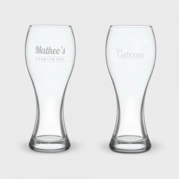 Verre à bière XL personnalisé