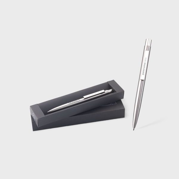 Stylo en acier inoxydable recyclé Bellamy