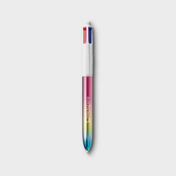 Stylo 4 couleurs BIC® dégradé