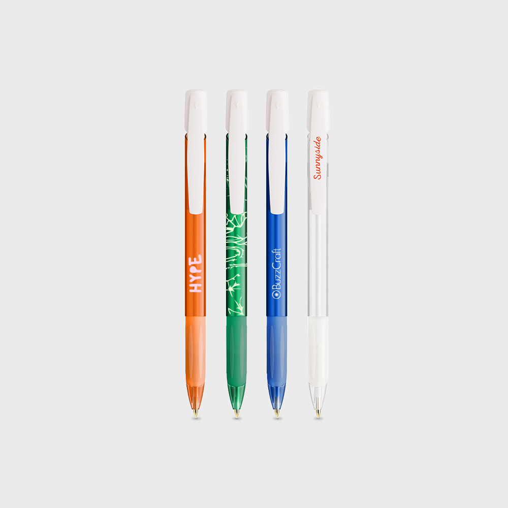 Stylo bille avec grip BIC® Media Clic – Image 2