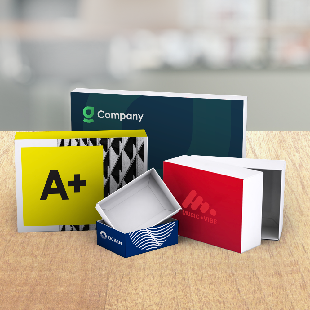 Boîte cadeau avec couvercle – Image 3