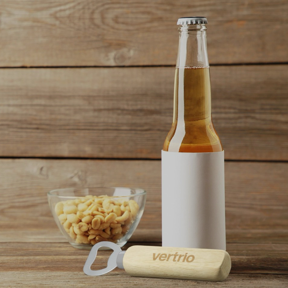 Ouvre-bouteille en bois Brama – Image 3