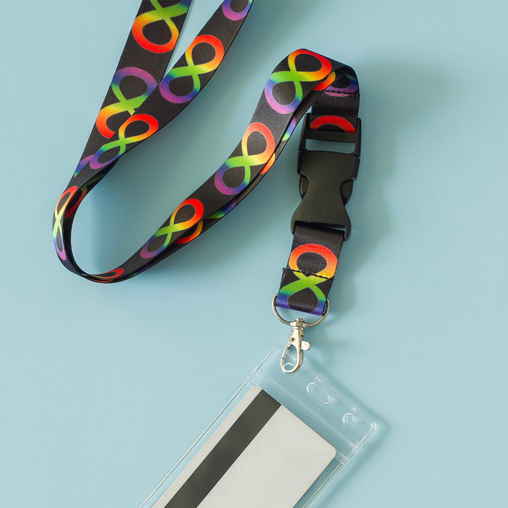 Tour de cou avec boucle | Quadrichromie recto-verso – Image 5