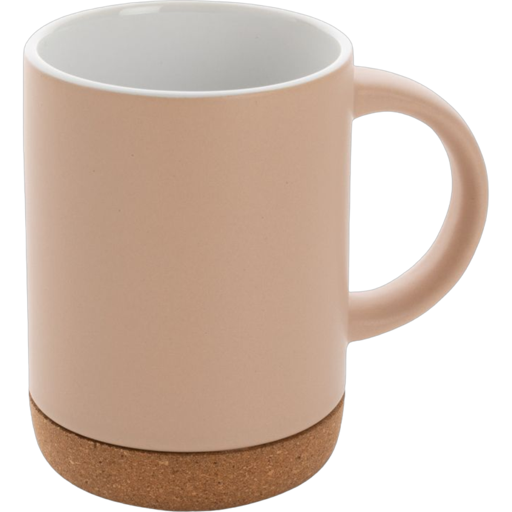 Tasse en céramique avec base en liège – Image 2