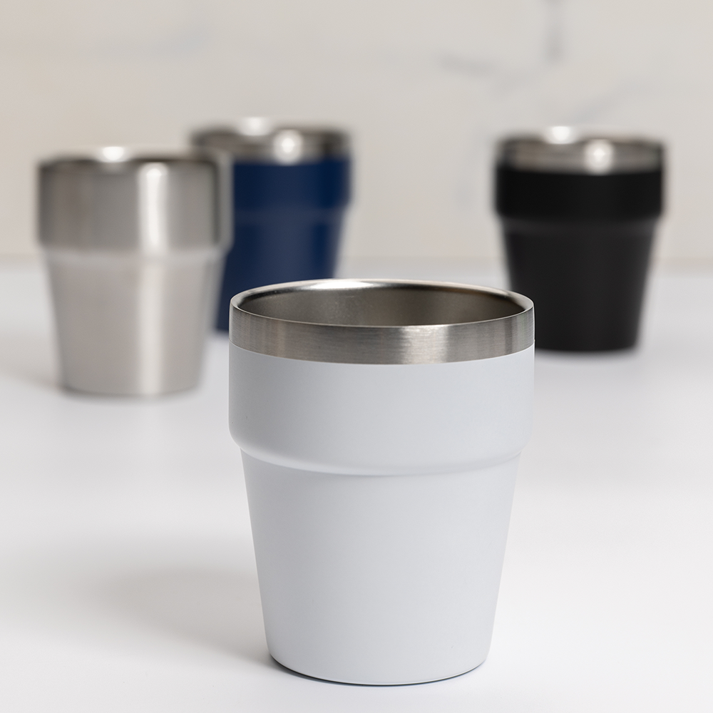 Tasse à café à double paroi en acier RCS Clark – Image 4