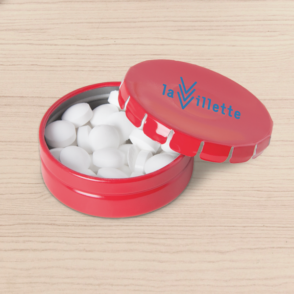 Boîtes de bonbons à la menthe
