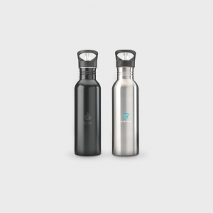 Bouteille en acier recyclé Dakota RCS 750 ml