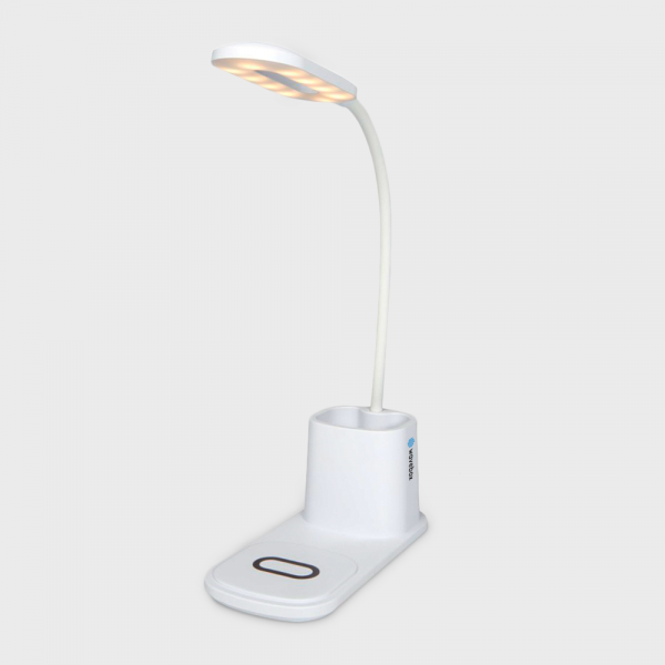 Lampe de bureau avec organisateur et chargeur sans fil