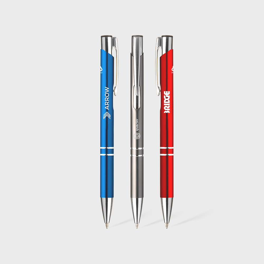 Stylos bille Ebony en aluminium recyclé – Image 3