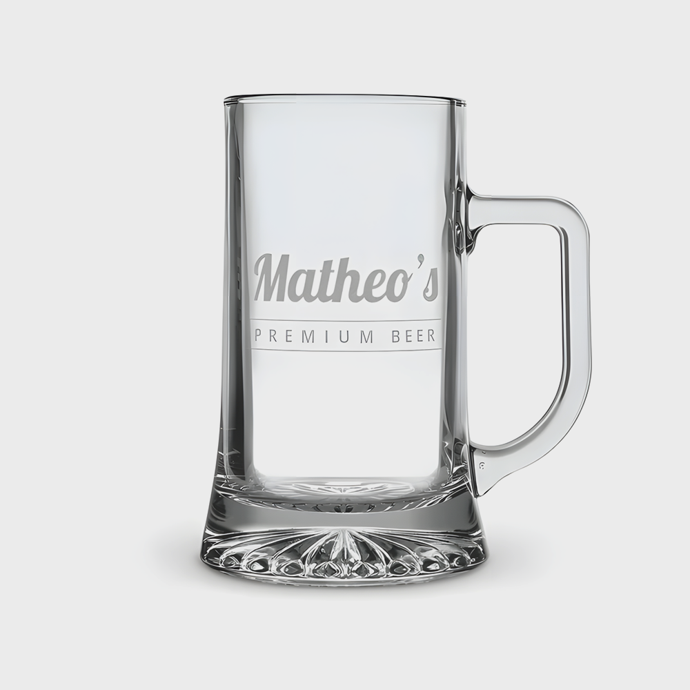 Bidon en verre gravé personnalisé – Image 2