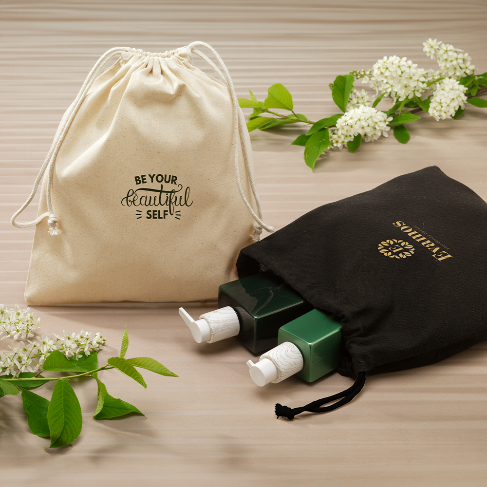 Pochette Cadeau en Coton Recyclé GRS Moyenne | 25 x 30 cm – Image 5