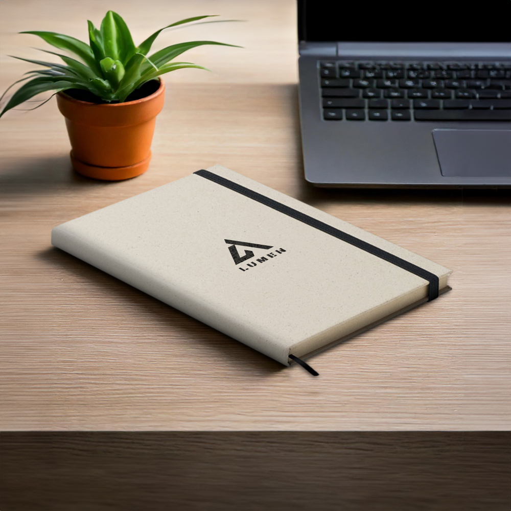 Cahier A5 en Papier d'Herbe – Image 5