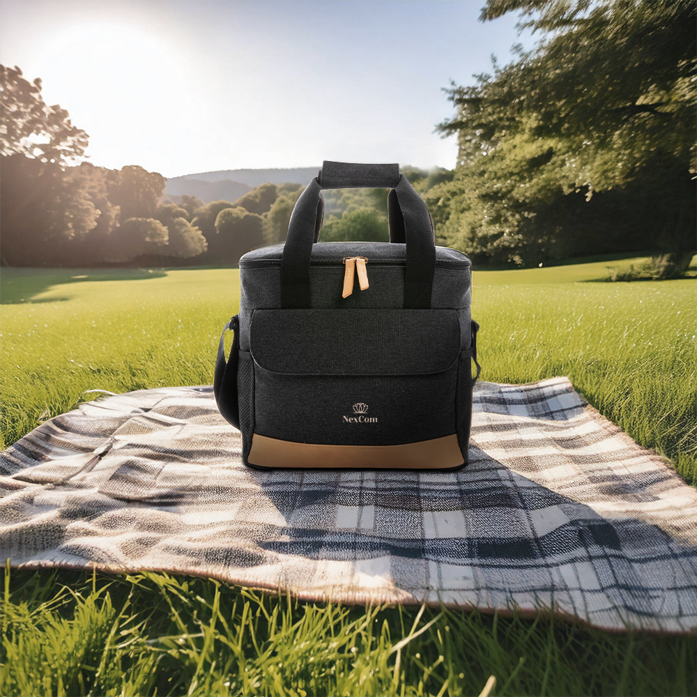 Sac isotherme en toile recyclée Impact – Image 4