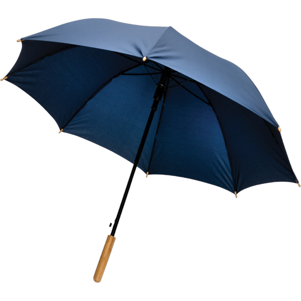 Parapluie Impact AWARE en PET recyclé avec manche en bambou – Image 7