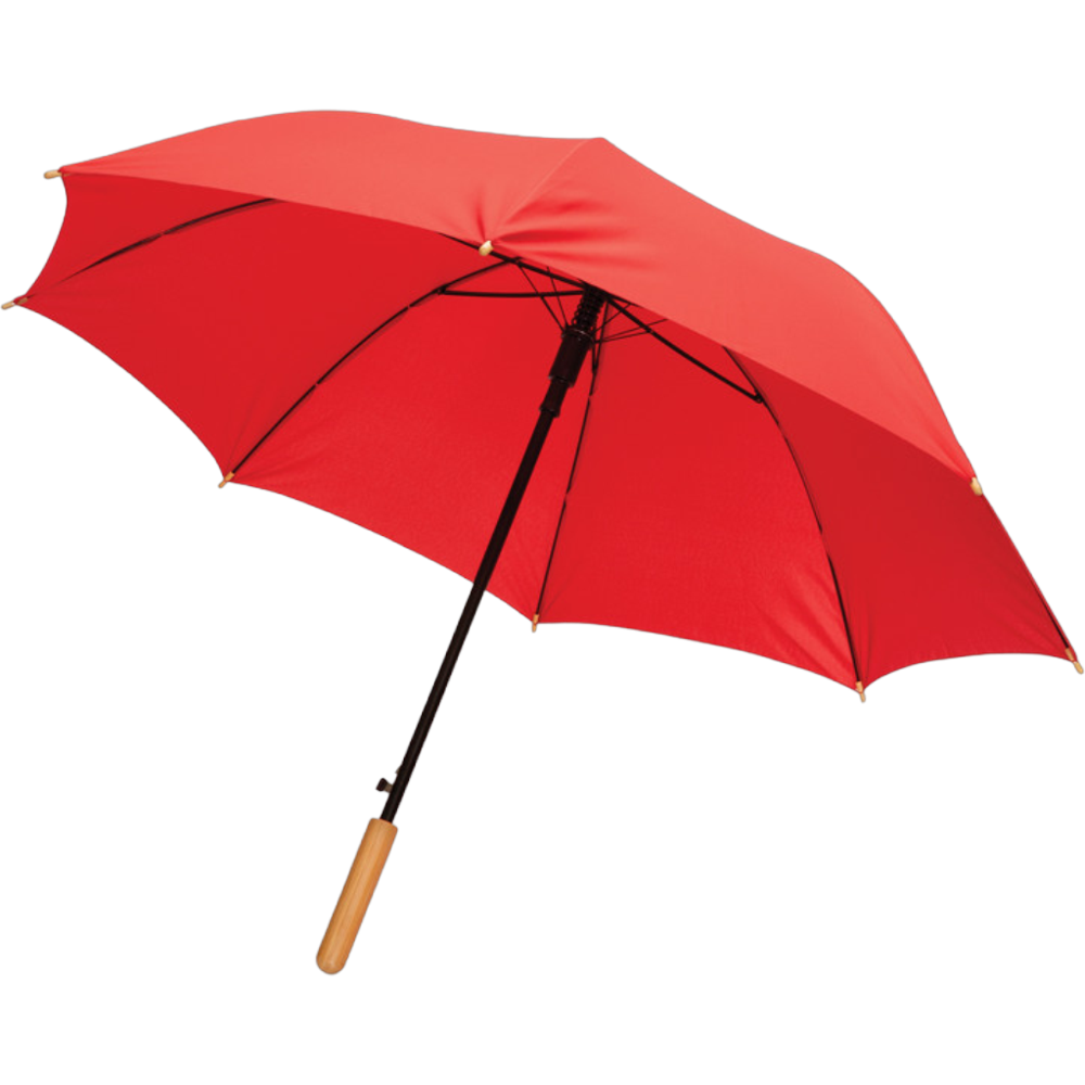 Parapluie Impact AWARE en PET recyclé avec manche en bambou – Image 8