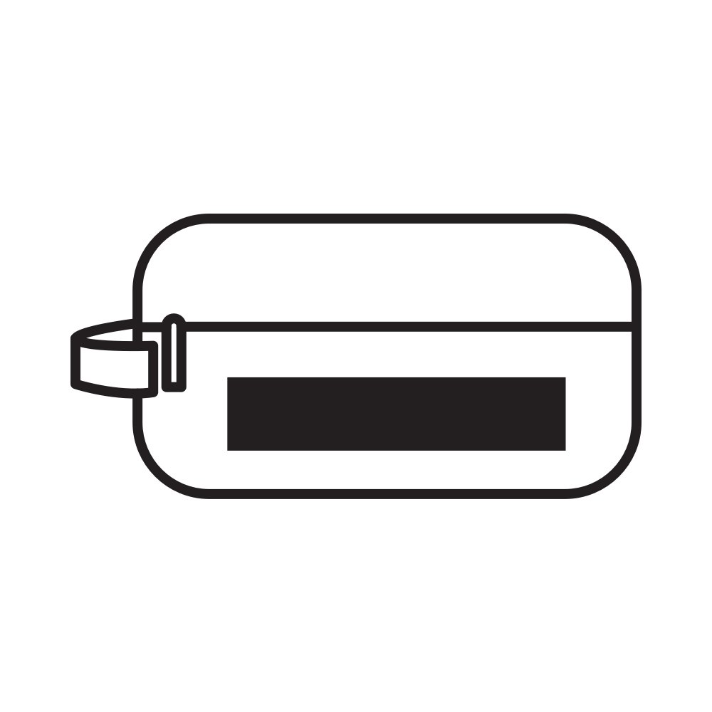 Trousse de toilette en toile recyclée Joey – Image 3