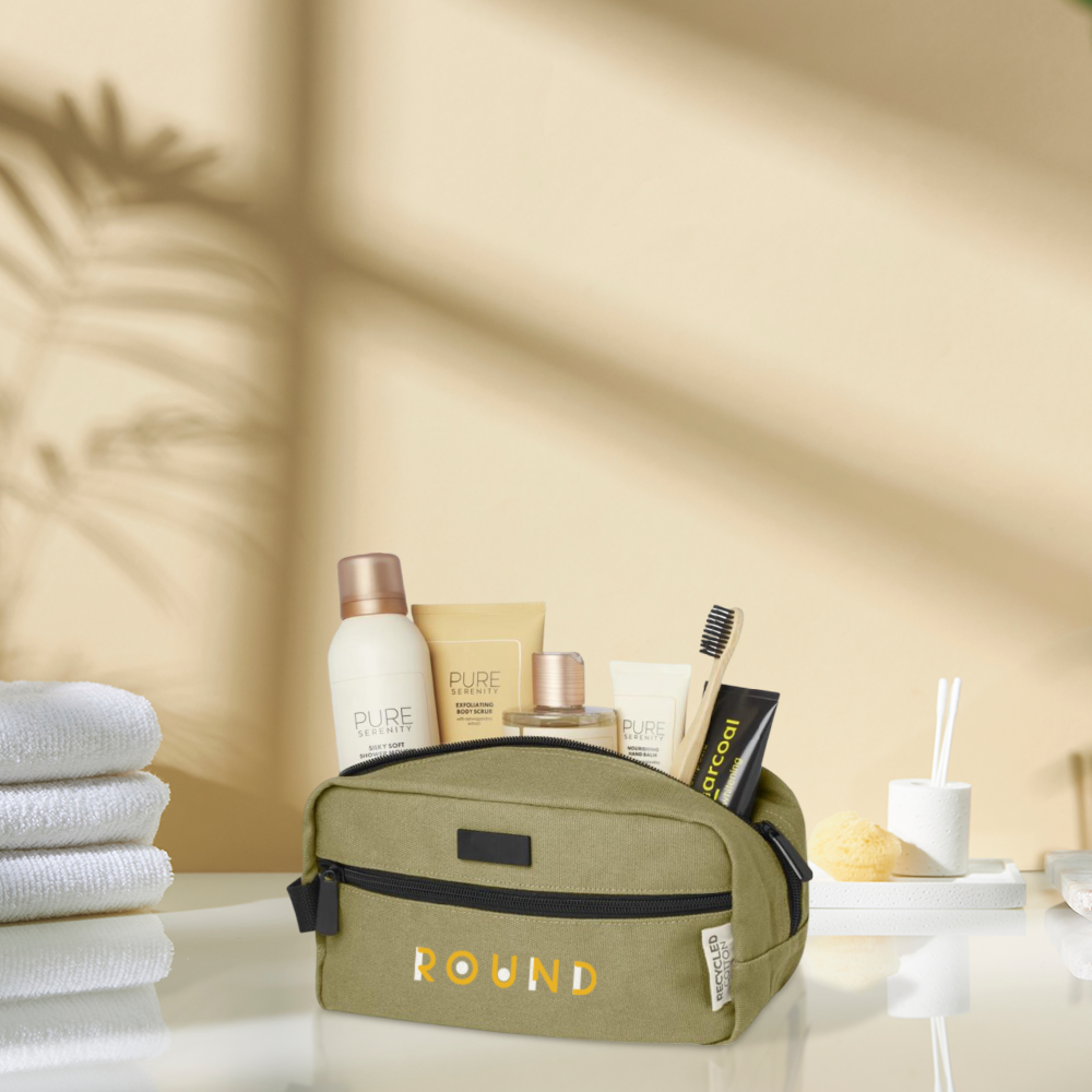 Trousse de toilette en toile recyclée Joey – Image 6