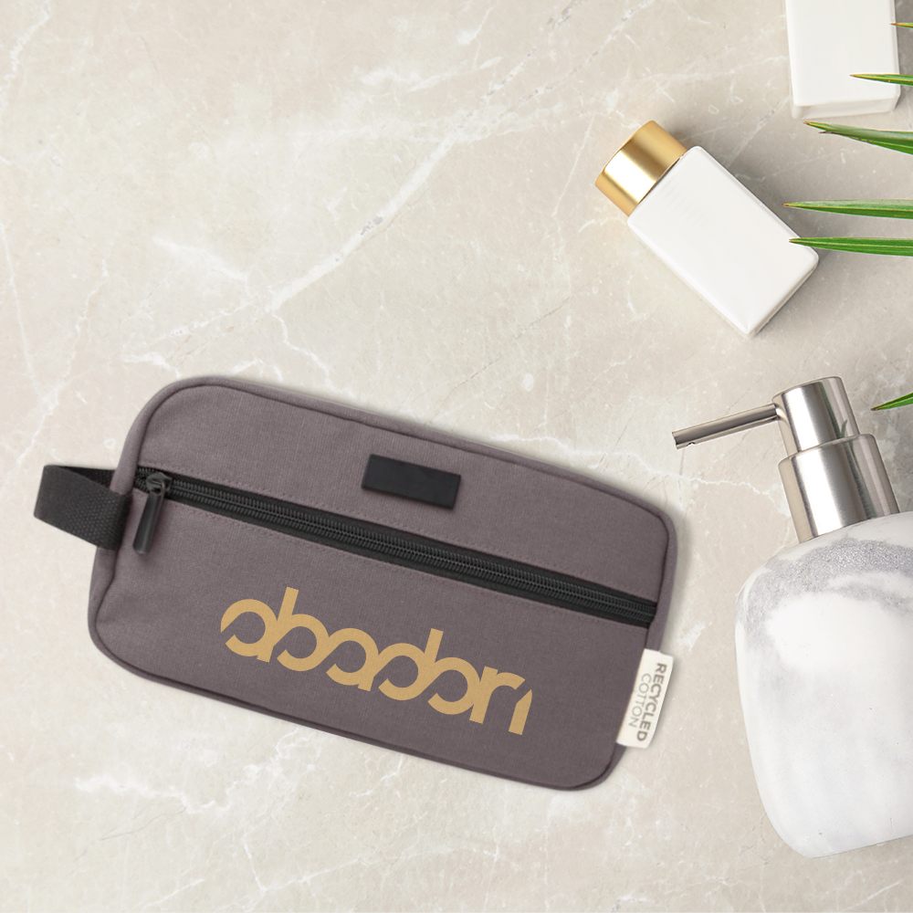 Trousse de toilette en toile recyclée Joey – Image 5