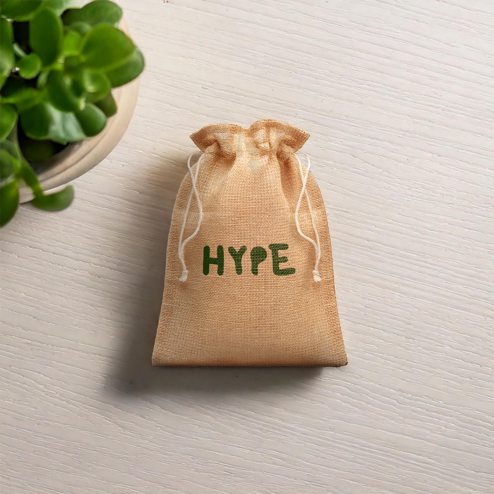 Sac cadeau moyen en jute | 25 x 32 cm – Image 3