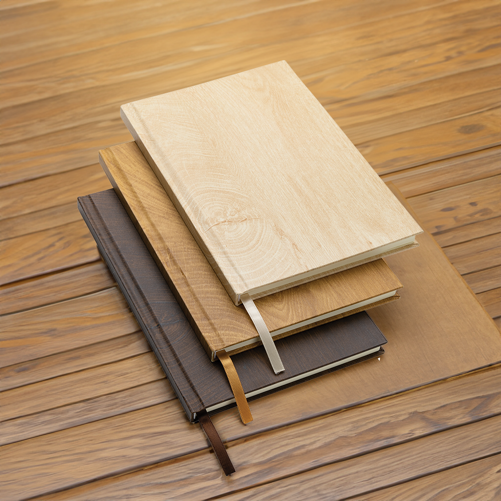 Carnet à couverture bois A5 Kavana – Image 4