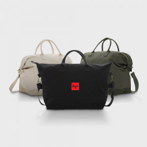 Sac de week-end deluxe en canvas recyclé Kezar AWARE
