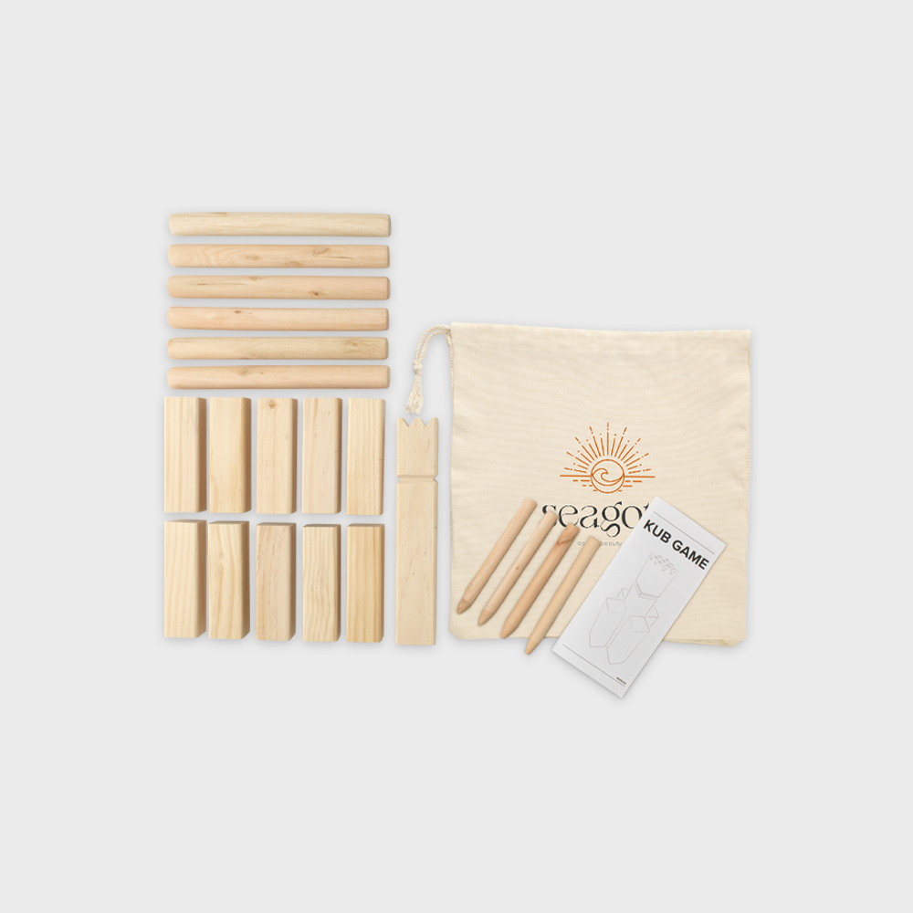 Jeu de Kubb en bois – Image 2